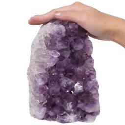 Natural Amethyst Crystal Lamp DN78 | Himalayan Salt Factory