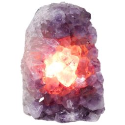 Natural Amethyst Crystal Lamp DN78 | Himalayan Salt Factory