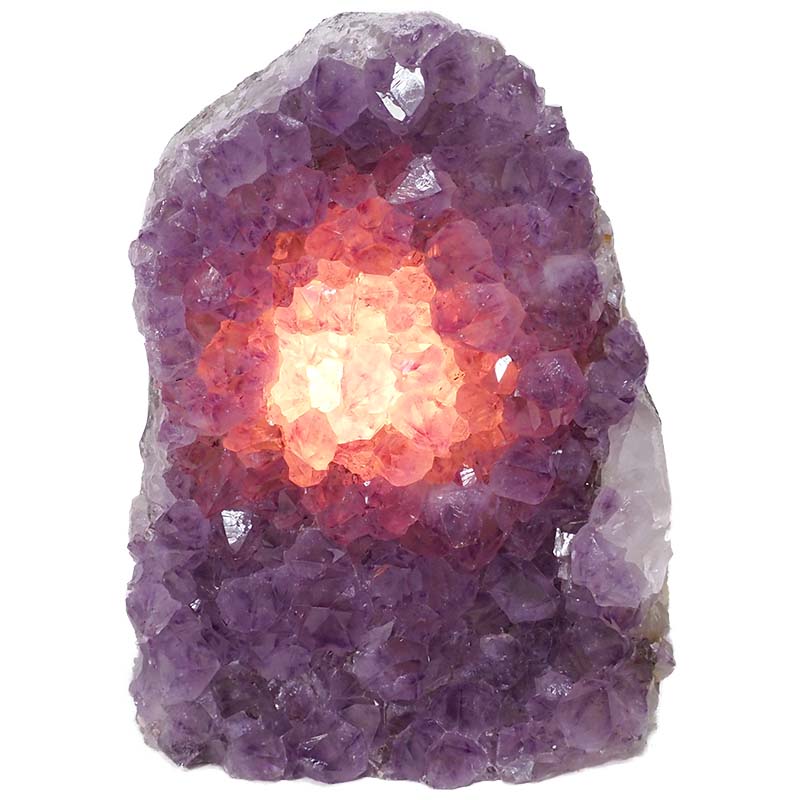 3.17kg Natural Amethyst Crystal Lamp DN79 4 Natural Amethyst Crystal Lamp DN79 | Himalayan Salt Factory