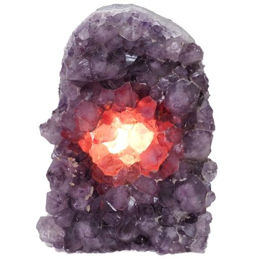 Natural Amethyst Crystal Lamp DN81 | Himalayan Salt Factory