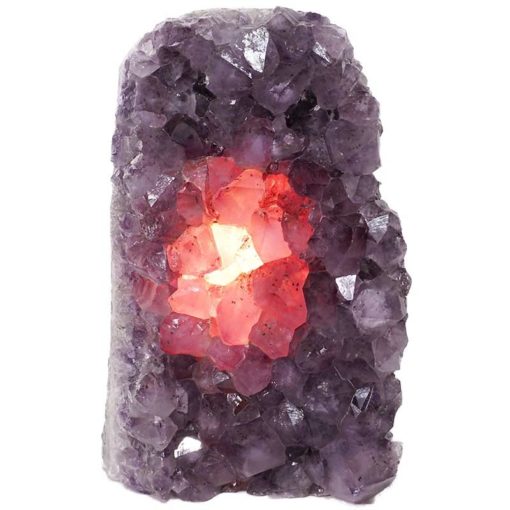 Natural Amethyst Crystal Lamp DN82 | Himalayan Salt Factory