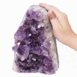 Natural Amethyst Crystal Lamp DS763 | Himalayan Salt Factory