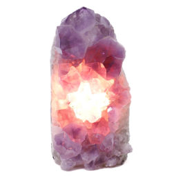 2.96kg Natural Amethyst Crystal Lamp DS767 6 Natural Amethyst Crystal Lamp DS767 | Himalayan Salt Factory