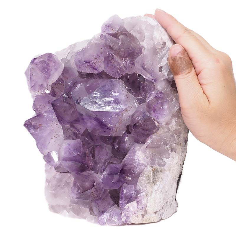 3.24kg Natural Amethyst Crystal Lamp DS770 5 Natural Amethyst Crystal Lamp DS770 | Himalayan Salt Factory