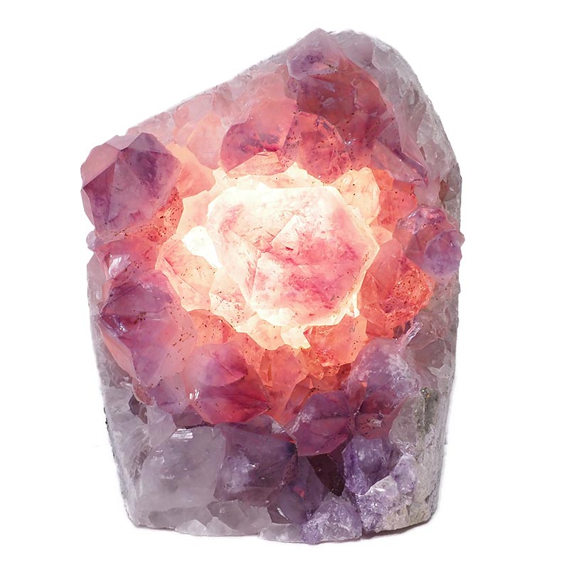 3.24kg Natural Amethyst Crystal Lamp DS770 4 Natural Amethyst Crystal Lamp DS770 | Himalayan Salt Factory