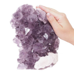 Natural Amethyst Crystal Lamp DS774 | Himalayan Salt Factory