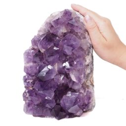 Natural Amethyst Crystal Lamp DS775 | Himalayan Salt Factory