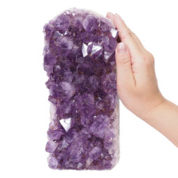 Natural Amethyst Crystal Lamp DS777 | Himalayan Salt Factory