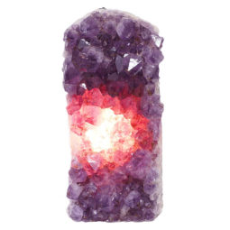 Natural Amethyst Crystal Lamp DS777 | Himalayan Salt Factory