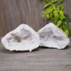Natural Calcite Geode Pair Set S959 | Himalayan Salt Factory