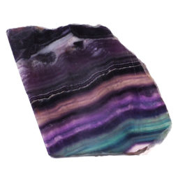 Natural Rainbow Fluorite Polished Slab Plate S958