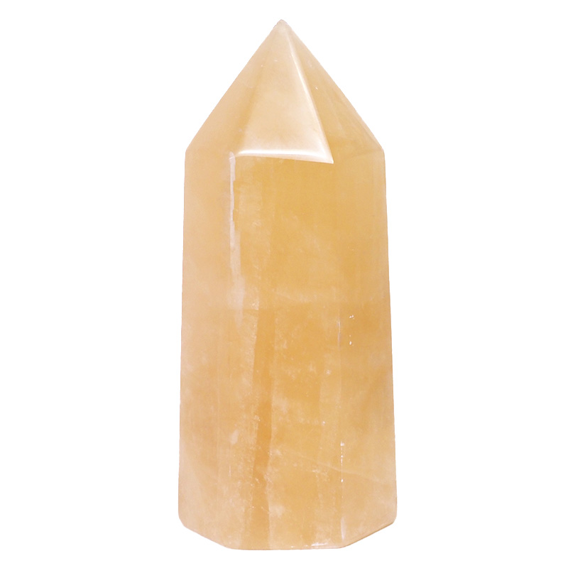 Orange Calcite Terminated Point DS740 3 Orange Calcite Terminated Point DS740 | Himalayan Salt Factory