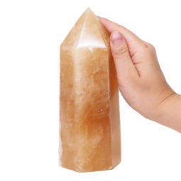 Orange Calcite Terminated Point DS741 5 Orange Calcite Terminated Point DS741 | Himalayan Salt Factory