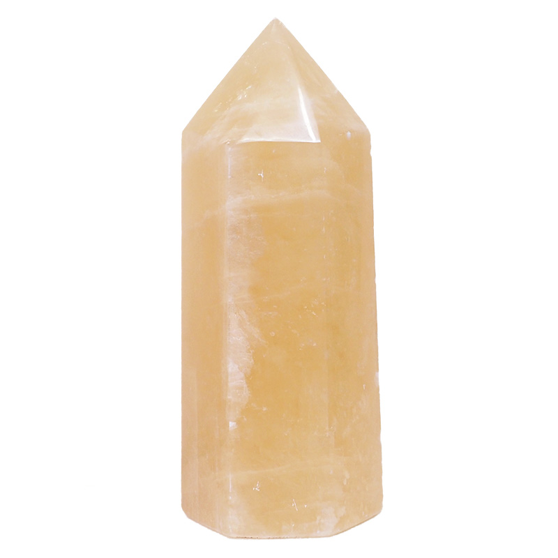 Orange Calcite Terminated Point DS747 3 Orange Calcite Terminated Point DS747 | Himalayan Salt Factory