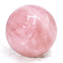 Rose Quartz Sphere DS760 | Himalayan Salt Factory