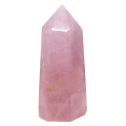 Rose Quartz Terminated Point - Large DS731 | Himalayan Salt Factory