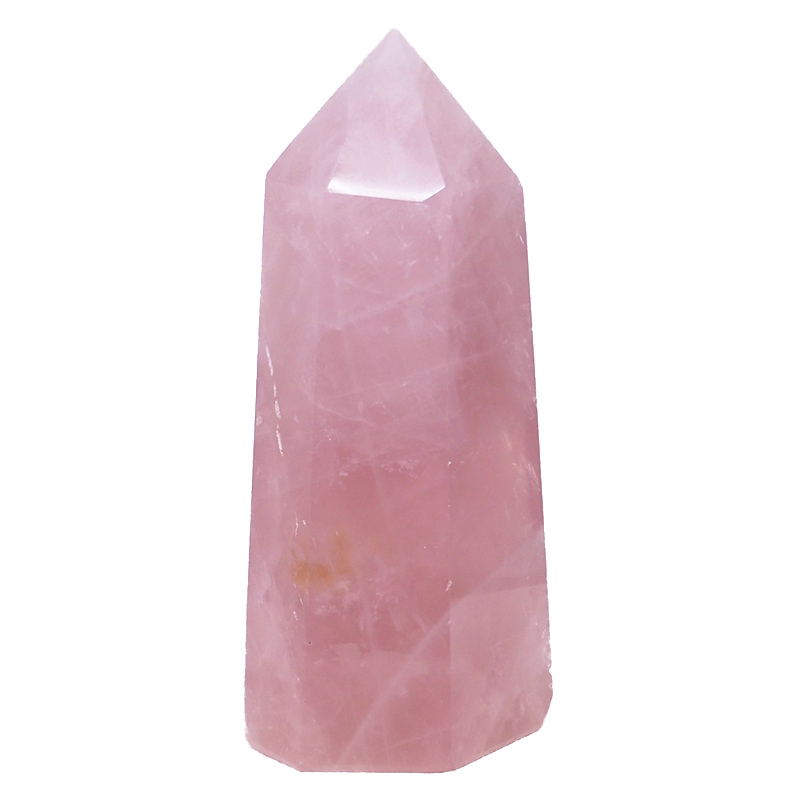 Rose Quartz Terminated Point DS731 3 Rose Quartz Terminated Point - Large DS731 | Himalayan Salt Factory