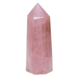 Rose Quartz Terminated Point - Large DS732 | Himalayan Salt Factory