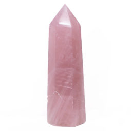 Rose Quartz Terminated Point - Large DS735 | Himalayan Salt Factory