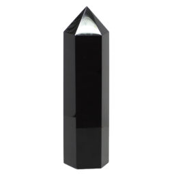 Large Obsidian Terminated Point DS797 | Himalayan Salt Factory