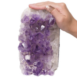 Natural Amethyst Crystal Lamp DN84 | Himalayan Salt Factory