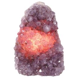 Natural Amethyst Crystal Lamp DN86 | Himalayan Salt Factory