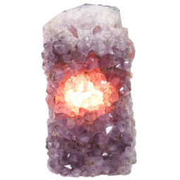 Natural Amethyst Crystal Lamp DN87 | Himalayan Salt Factory