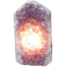 Natural Amethyst Crystal Lamp DN89 | Himalayan Salt Factory
