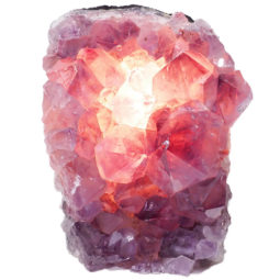 Natural Amethyst Crystal Lamp DN90 | Himalayan Salt Factory