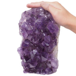 3.57kg Natural Amethyst Crystal Lamp DN93 7 Natural Amethyst Crystal Lamp DN93 | Himalayan Salt Factory