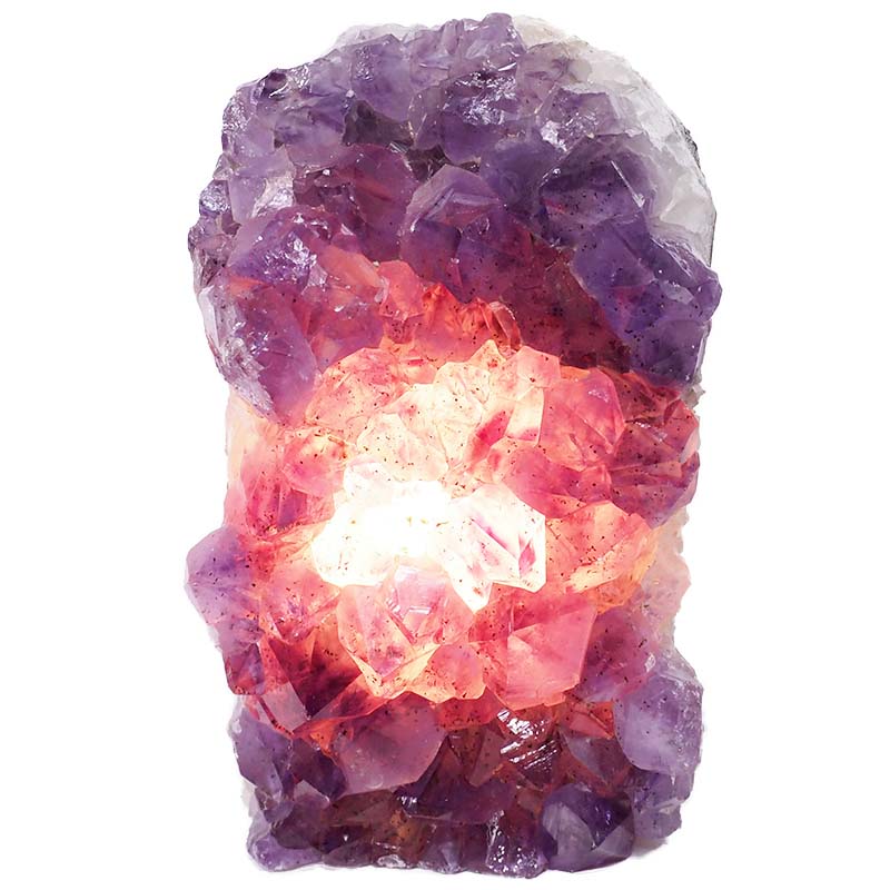 3.57kg Natural Amethyst Crystal Lamp DN93 4 Natural Amethyst Crystal Lamp DN93 | Himalayan Salt Factory