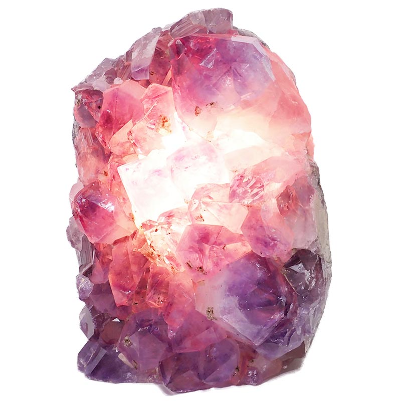3.12kg Natural Amethyst Crystal Lamp DN94 4 Natural Amethyst Crystal Lamp DN94 | Himalayan Salt Factory