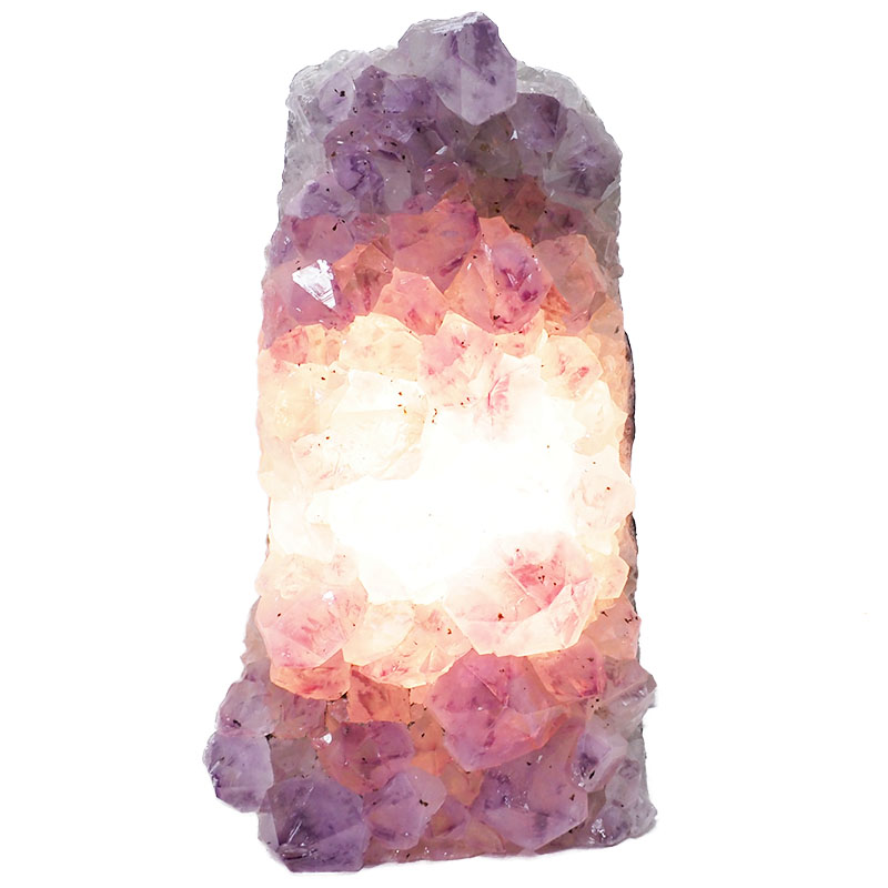 3.07kg Natural Amethyst Crystal Lamp DN95 4 Natural Amethyst Crystal Lamp DN95 | Himalayan Salt Factory