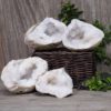 Natural Calcite Geode Pair - 2 Small Geodes Set S969 | Himalayan Salt Factory