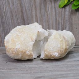 Natural Calcite Geode Pair Set N408 | Himalayan Salt Factory
