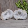Natural Calcite Geode Pair Set N411 | Himalayan Salt Factory