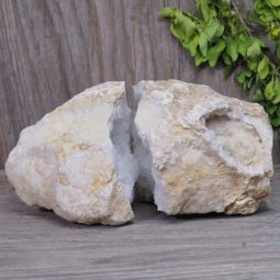 Natural Calcite Geode Pair Set N411 | Himalayan Salt Factory