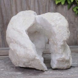 Natural Calcite Geode Pair Set N414 | Himalayan Salt Factory