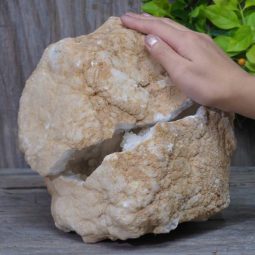 Natural Calcite Geode Pair Set N418 | Himalayan Salt Factory