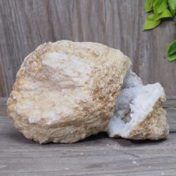 Natural Calcite Geode Pair Set N425 | Himalayan Salt Factory