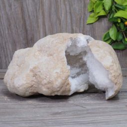 Natural Calcite Geode Pair Set N426 | Himalayan Salt Factory