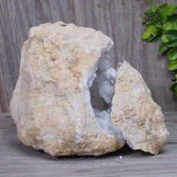 Natural Calcite Geode Pair Set N430 | Himalayan Salt Factory