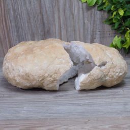 Natural Calcite Geode Pair Set N437 | Himalayan Salt Factory