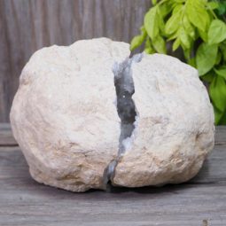 Natural Calcite Geode Pair Set S960 | Himalayan Salt Factory