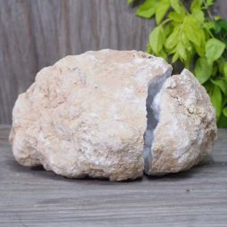 Natural Calcite Geode Pair Set S961 | Himalayan Salt Factory