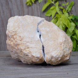 Natural Calcite Geode Pair Set S962 | Himalayan Salt Factory