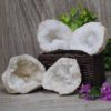 Natural Calcite Geode Pair – 2 Small Geodes Set N456 | Himalayan Salt Factory