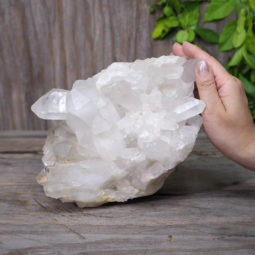 Natural Large Druze Clear Quartz Rough DS781-2 | Himalayan Salt Factory