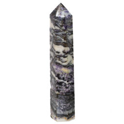 Natural Zebra Agate Terminated Point DS795 | Himalayan Salt Factory