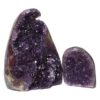 1.83kg Amethyst Polished Crystal Geode Specimen Set 2 Pieces DN136 2 Amethyst Polished Crystal Geode Specimen Set 2 Pieces DN136 | Himalayan Salt Factory